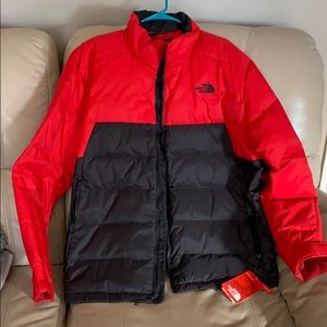 Men’s North Face Gatebreak Jacket. Red/Blck.
